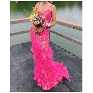 JOVANI Pink Dress 05667